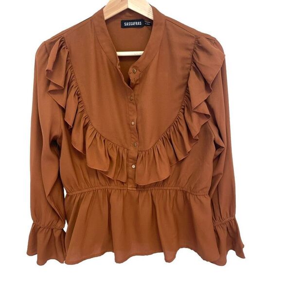 Sassafras Ruffle Top - Picture 1 of 6